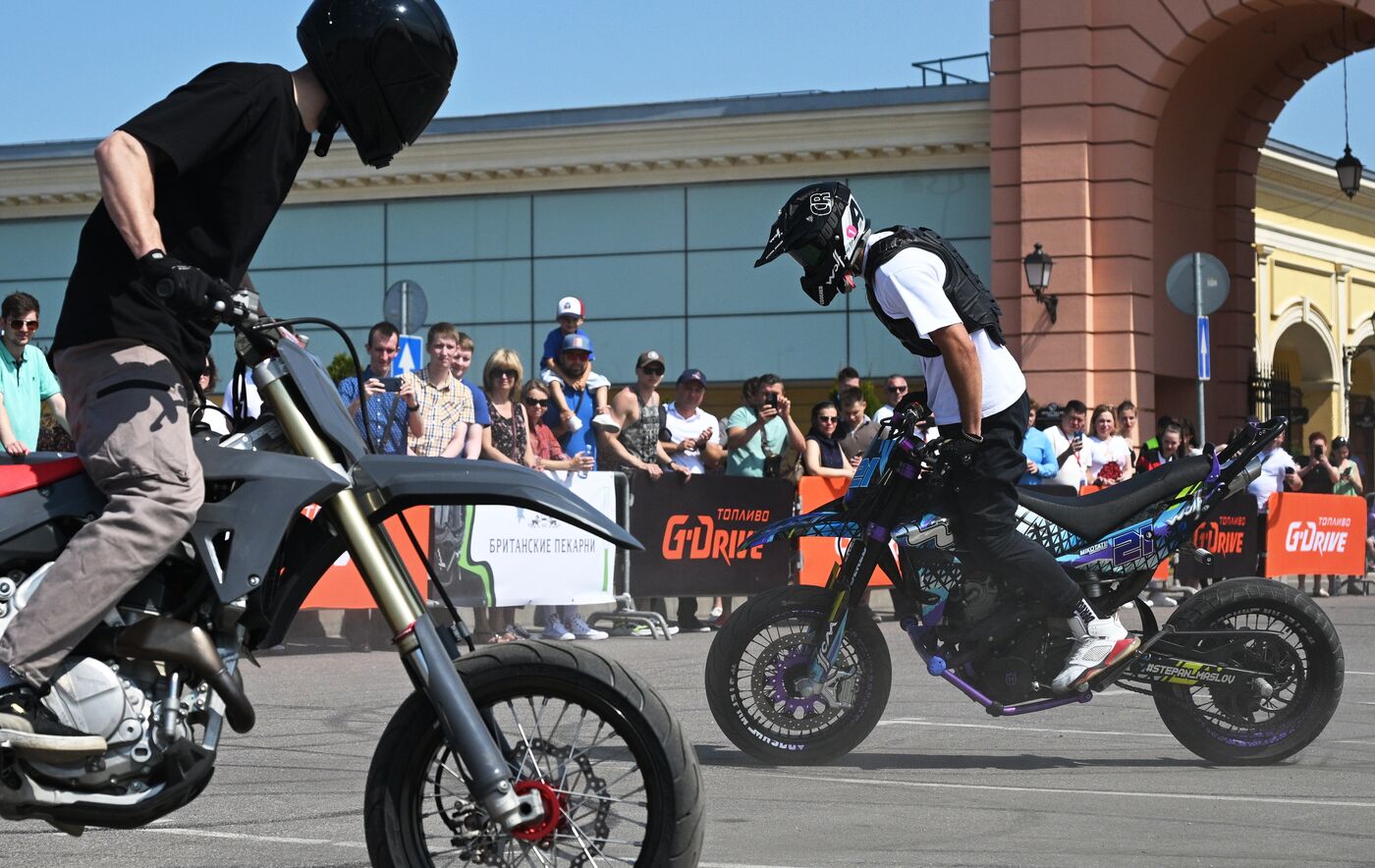 SPIEF-2023. Stunt Show Motor Show