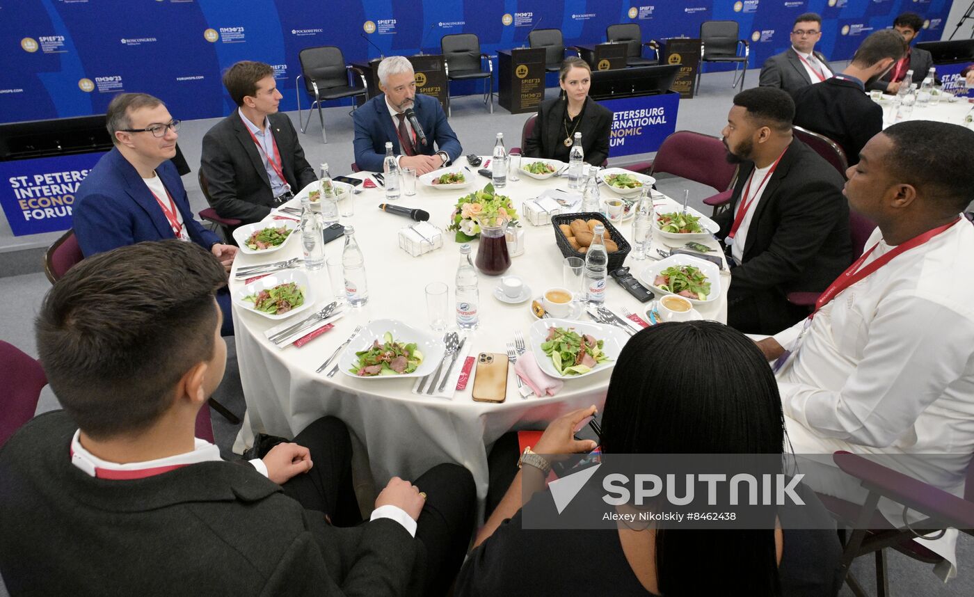 SPIEF-2023. Meeting with Evgeny Primakov