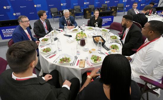 SPIEF-2023. Meeting with Evgeny Primakov