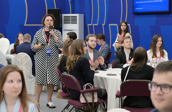 SPIEF-2023. Speed-Dating with a Mentor Business Game