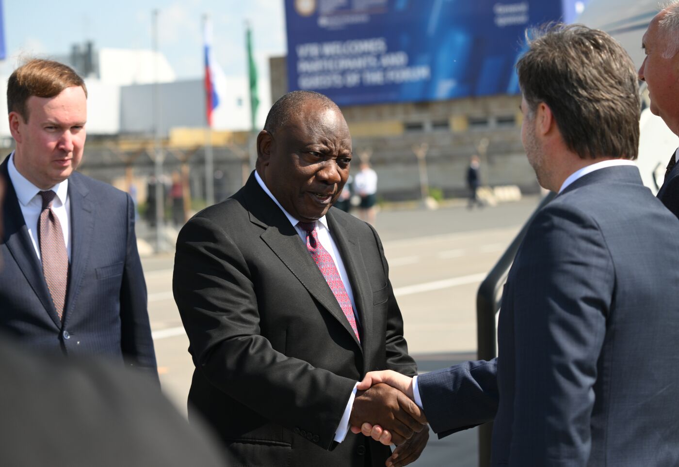 SPIEF-2023. African leaders arrive in St. Petersburg to meet with Russian President Vladimir Putin