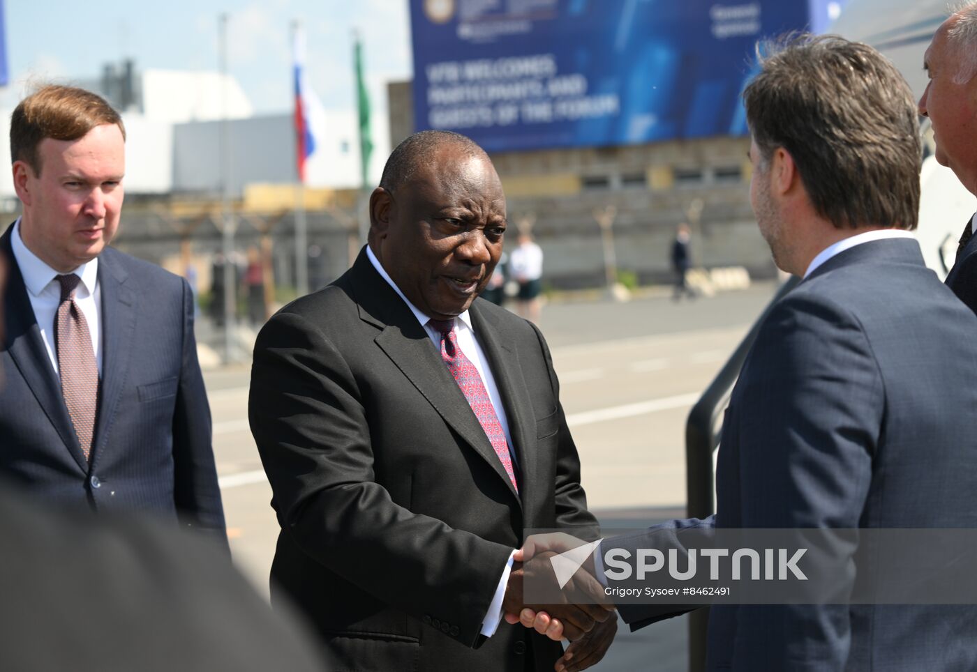 SPIEF-2023. African leaders arrive in St. Petersburg to meet with Russian President Vladimir Putin