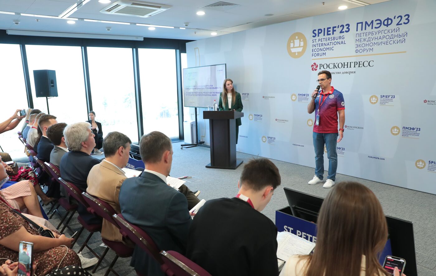 SPIEF-2023. Pitching the Finest Social Projects by the Winners of the #InThisTogether International Award