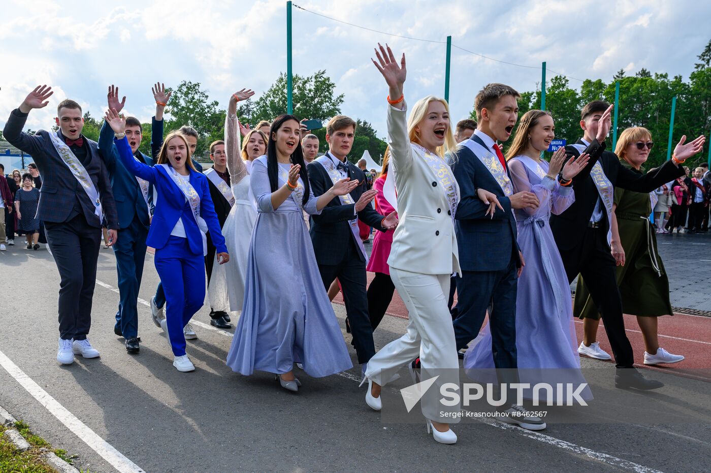 Russia School Graduation