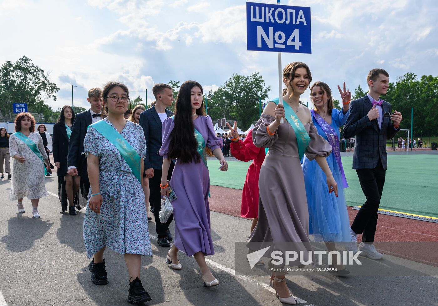 Russia School Graduation