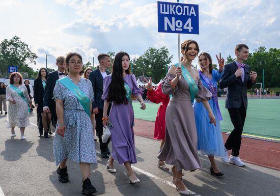 Russia School Graduation