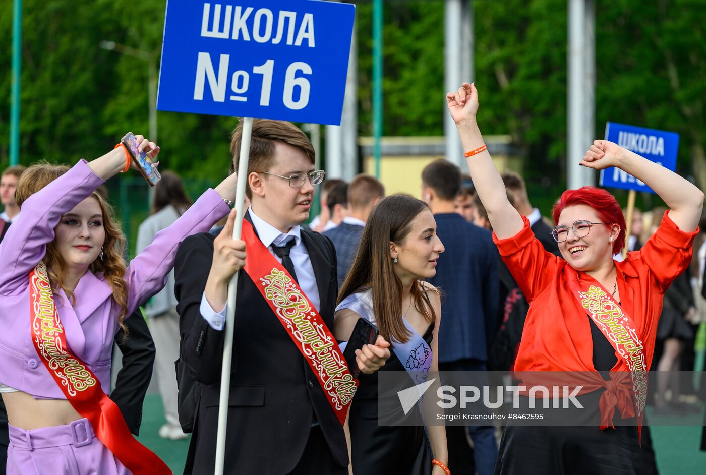 Russia School Graduation