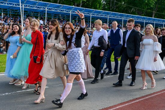 Russia School Graduation