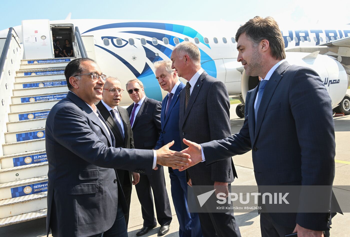 SPIEF-2023. African leaders arrive in St. Petersburg to meet with Russian President Vladimir Putin