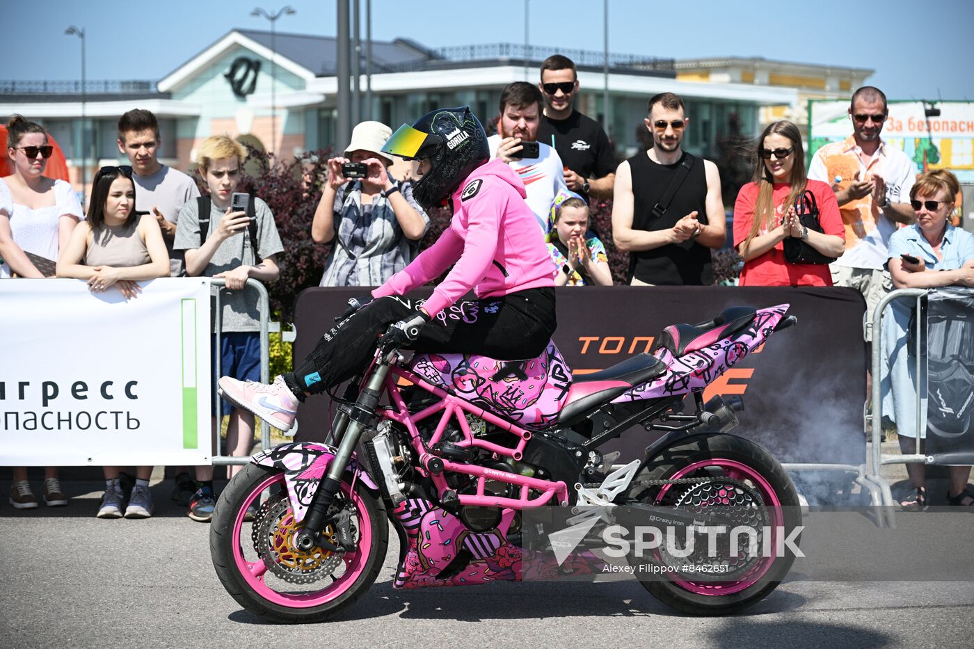 SPIEF-2023. Stunt Show Motor Show