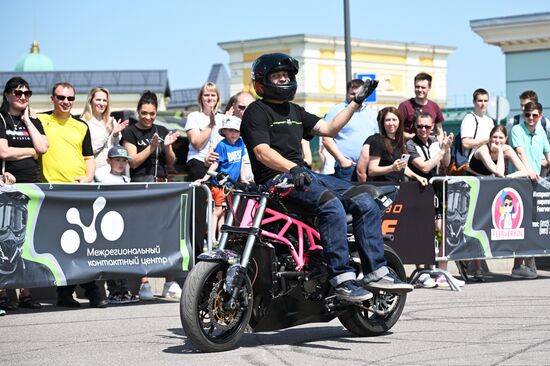 SPIEF-2023. Stunt Show Motor Show