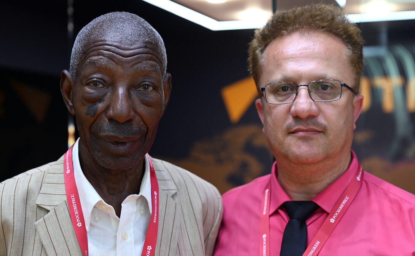 SPIEF-2023. Sputnik radio studio