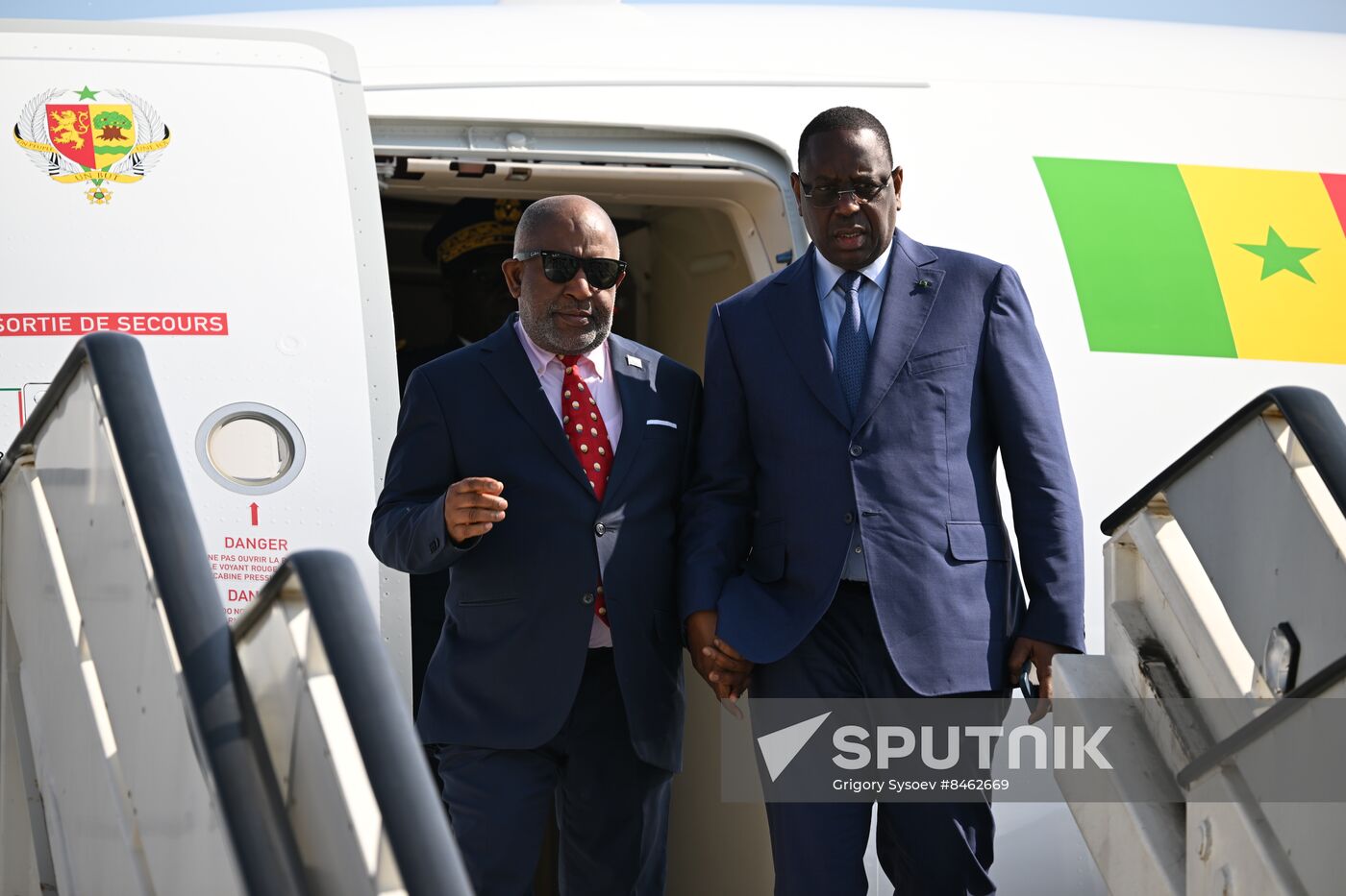 SPIEF-2023. African leaders arrive in St. Petersburg to meet with Russian President Vladimir Putin