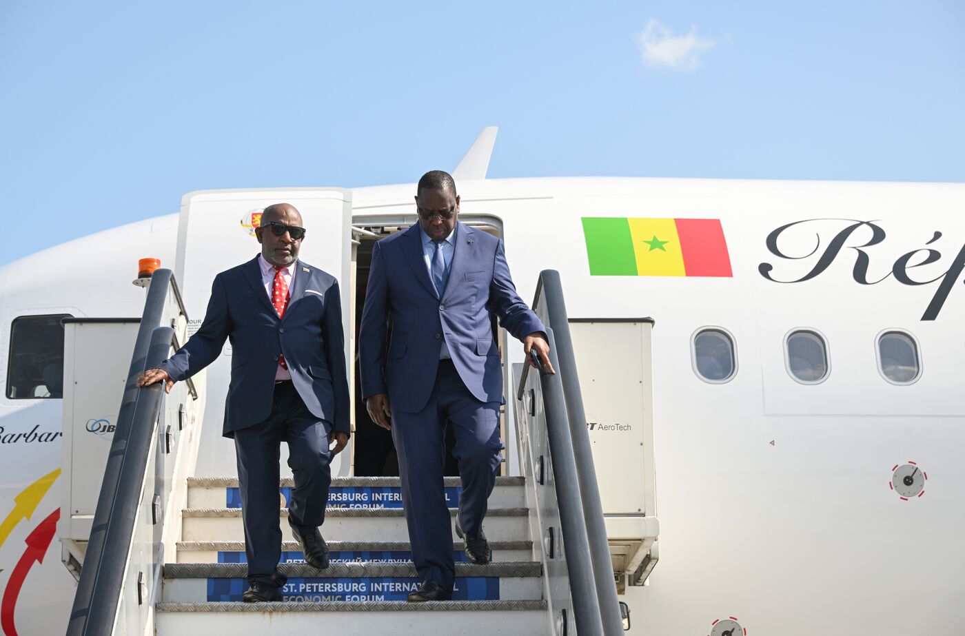 SPIEF-2023. African leaders arrive in St. Petersburg to meet with Russian President Vladimir Putin