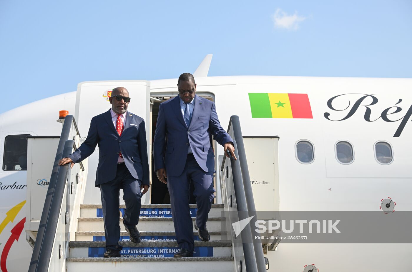 SPIEF-2023. African leaders arrive in St. Petersburg to meet with Russian President Vladimir Putin