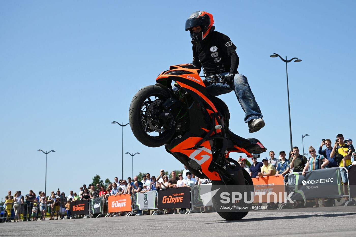 SPIEF-2023. Stunt Show Motor Show