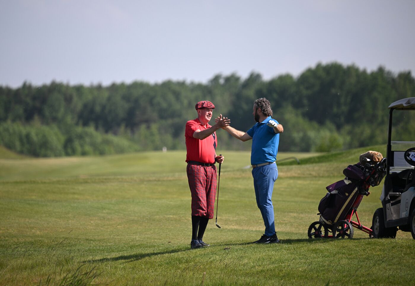 SPIEF-2023. Liga Stavok Roscongress Golf Cup