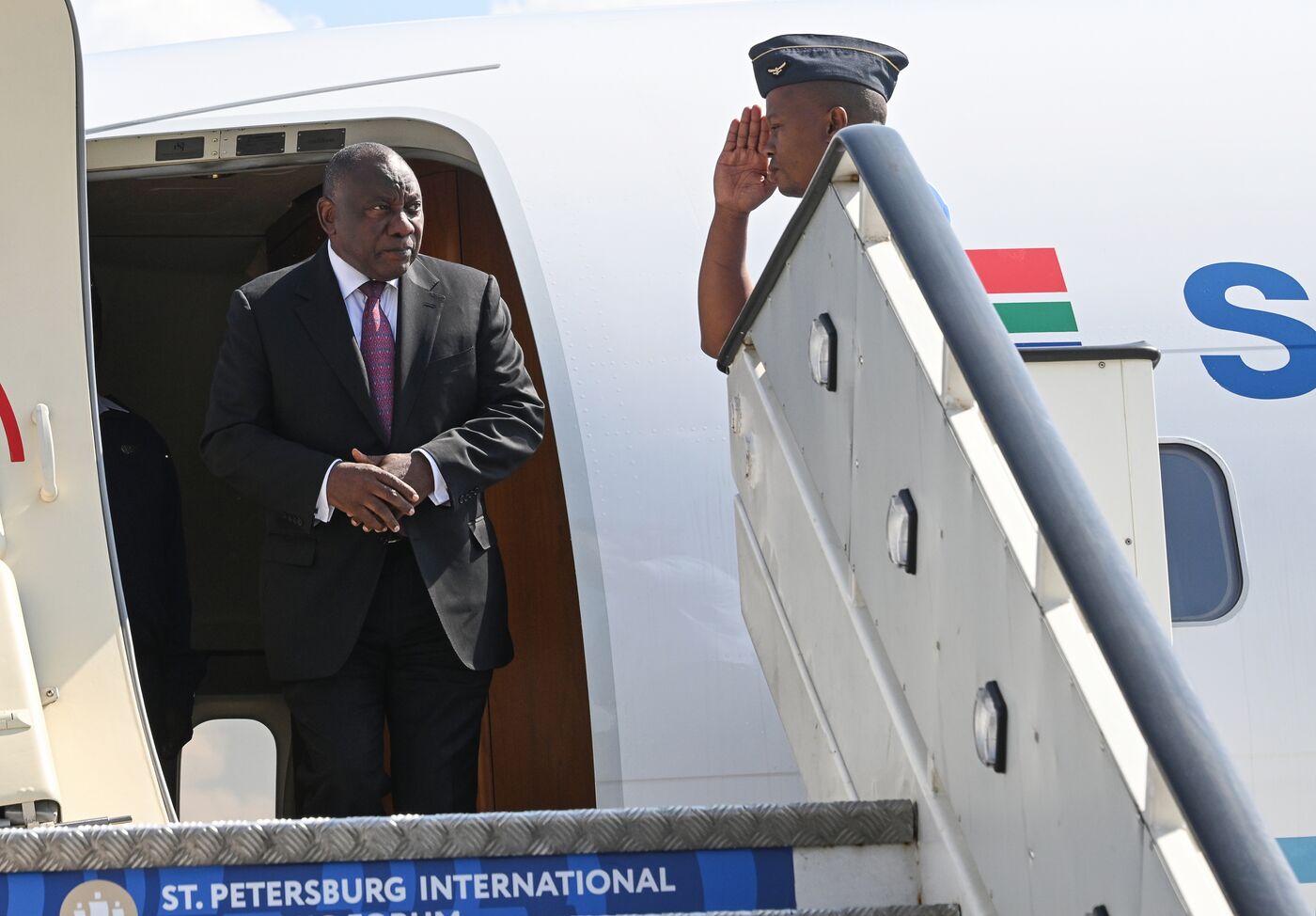 SPIEF-2023. African leaders arrive in St. Petersburg to meet with Russian President Vladimir Putin