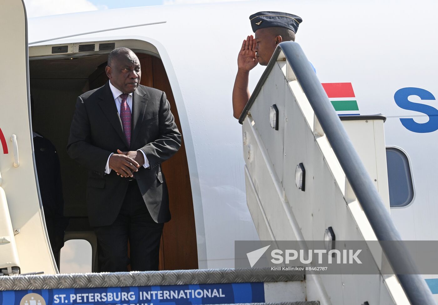 SPIEF-2023. African leaders arrive in St. Petersburg to meet with Russian President Vladimir Putin