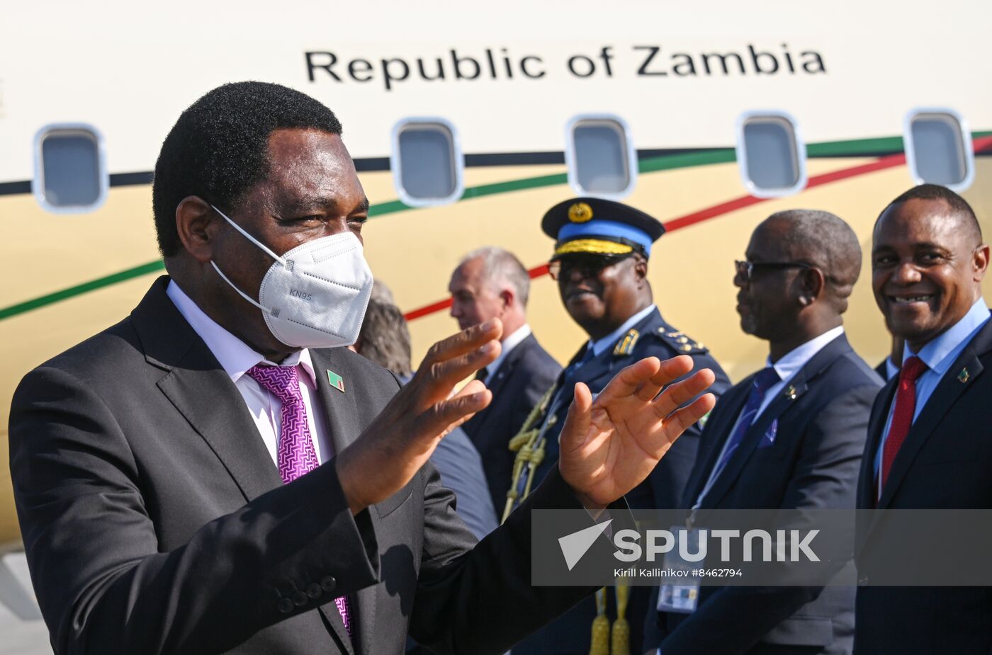 SPIEF-2023. African leaders arrive in St. Petersburg to meet with Russian President Vladimir Putin