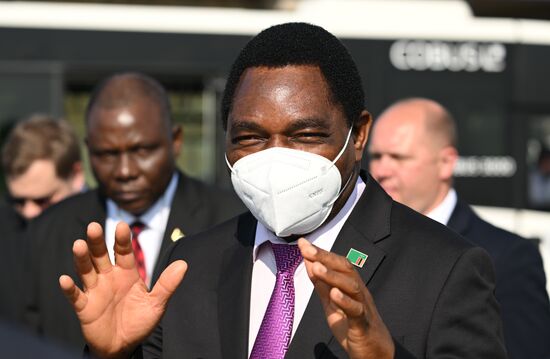 SPIEF-2023. African leaders arrive in St. Petersburg to meet with Russian President Vladimir Putin