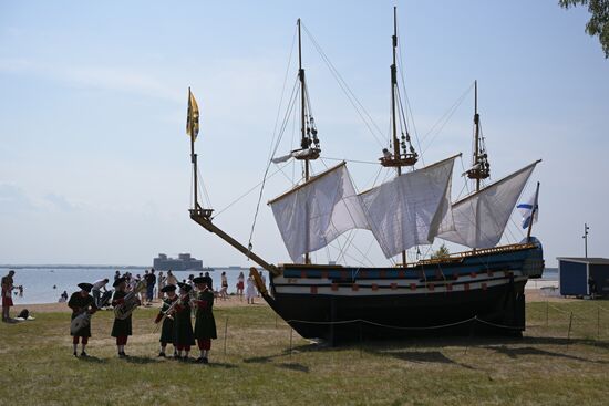 SPIEF-2023. Sails of Kronstadt Festival