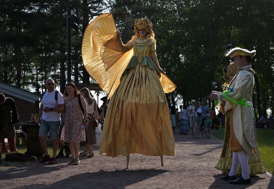 SPIEF-2023. Sails of Kronstadt Festival