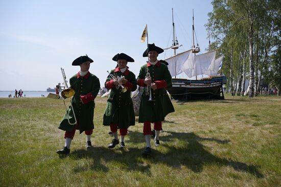 SPIEF-2023. Sails of Kronstadt Festival