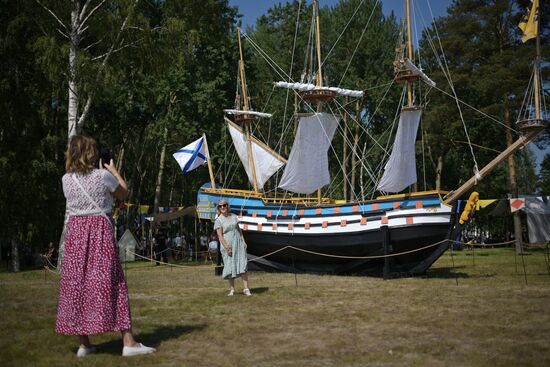 SPIEF-2023. Sails of Kronstadt Festival