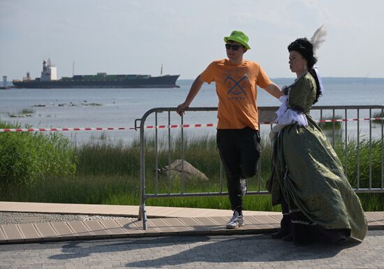SPIEF-2023. Sails of Kronstadt Festival