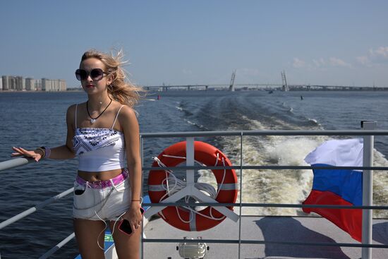 SPIEF-2023. Sails of Kronstadt Festival