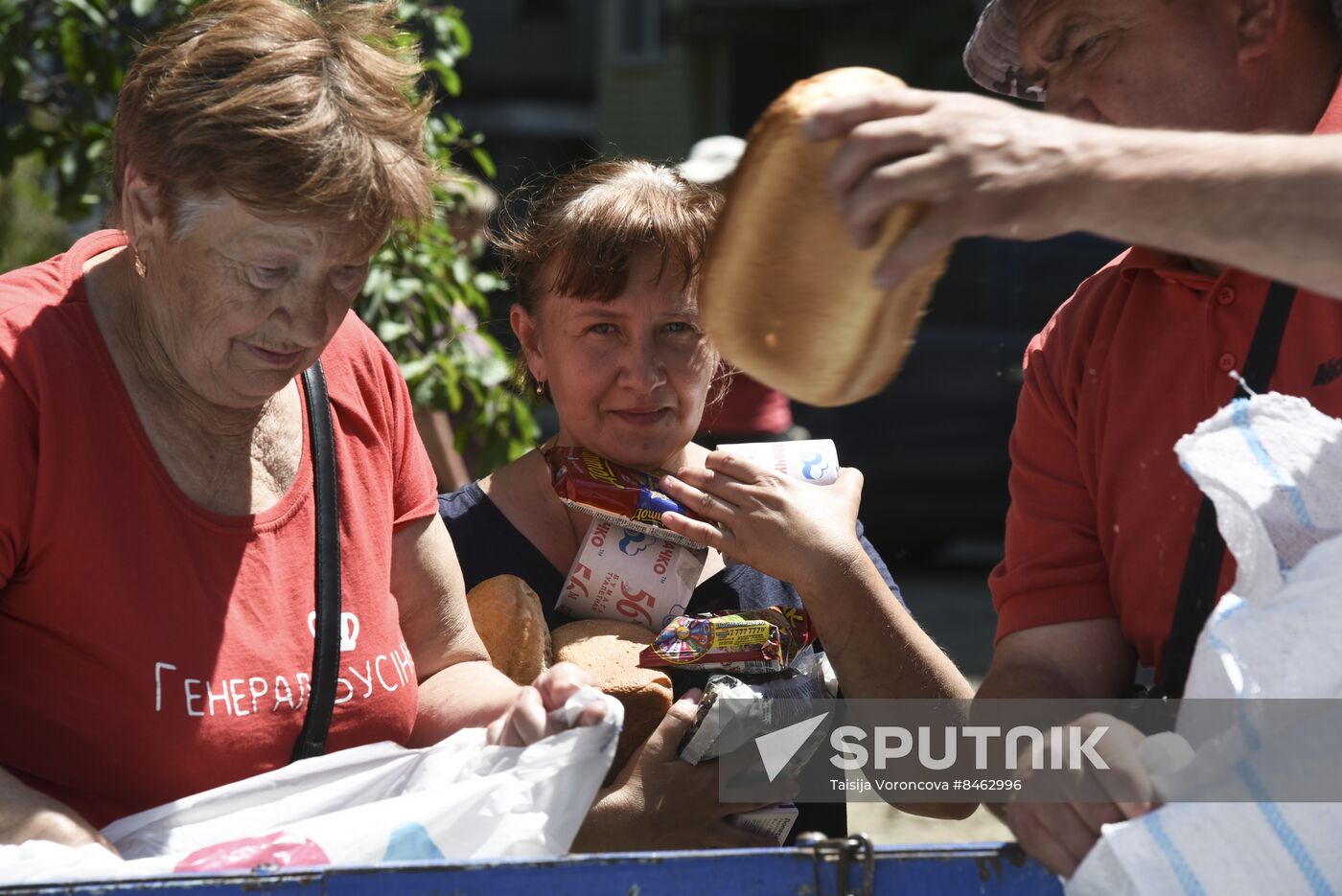 Russia Ukraine Kakhovka HPP Destruction Daily Life