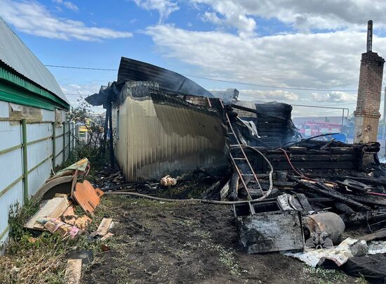 Russia Fire Aftermath