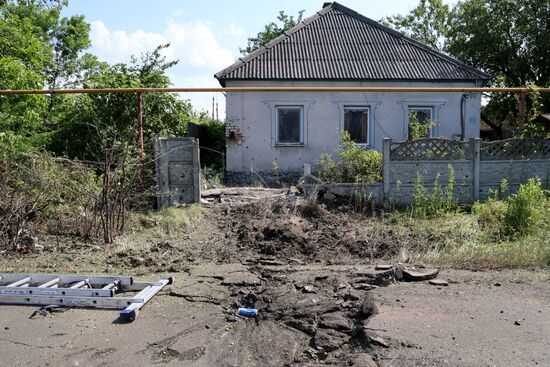 Russia Ukraine Military Operation Shelling