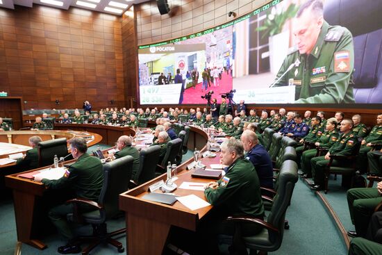 Russia Defence Ministry Board