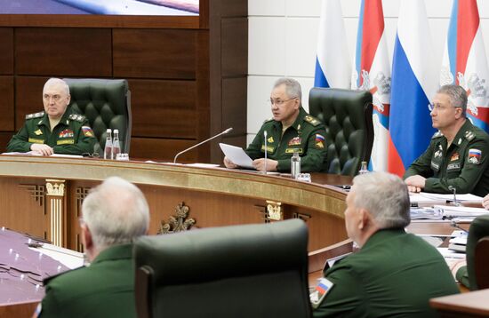 Russia Defence Ministry Board