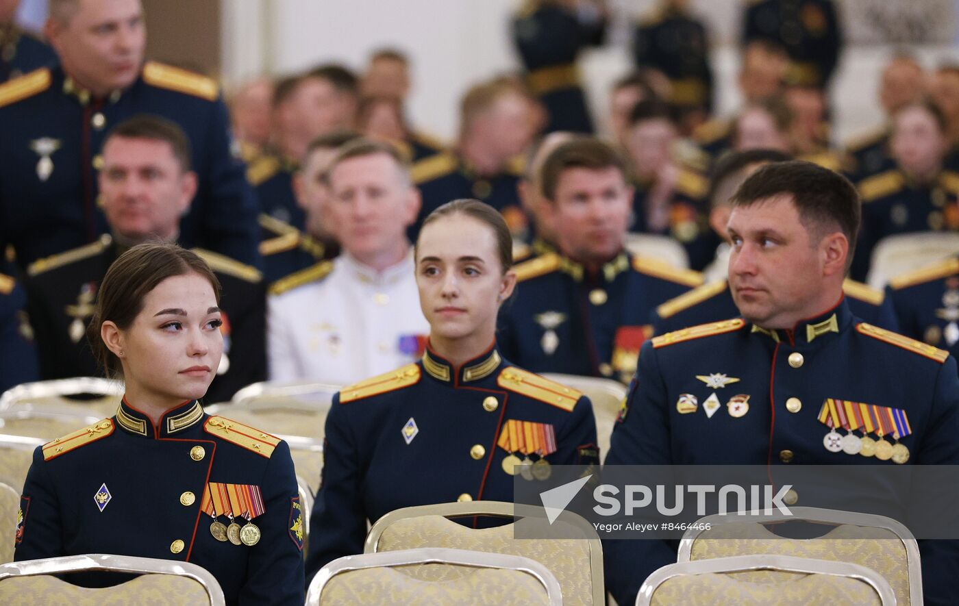 Russia Putin Higher Military Schools Graduates