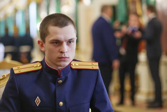 Russia Putin Higher Military Schools Graduates