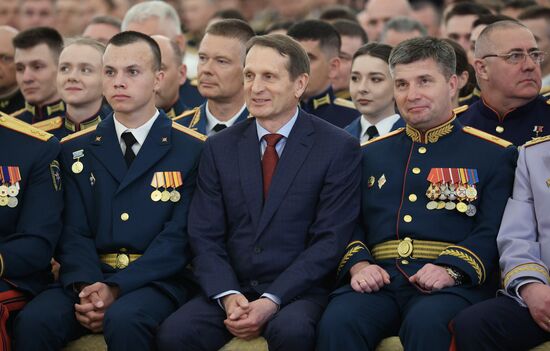 Russia Putin Higher Military Schools Graduates