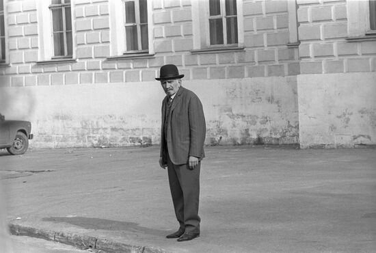 Filming of TV series 'Russian Criminal Investigation Kings'
