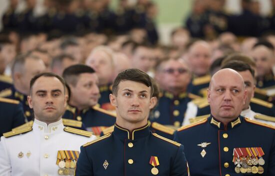 Russia Putin Higher Military Schools Graduates