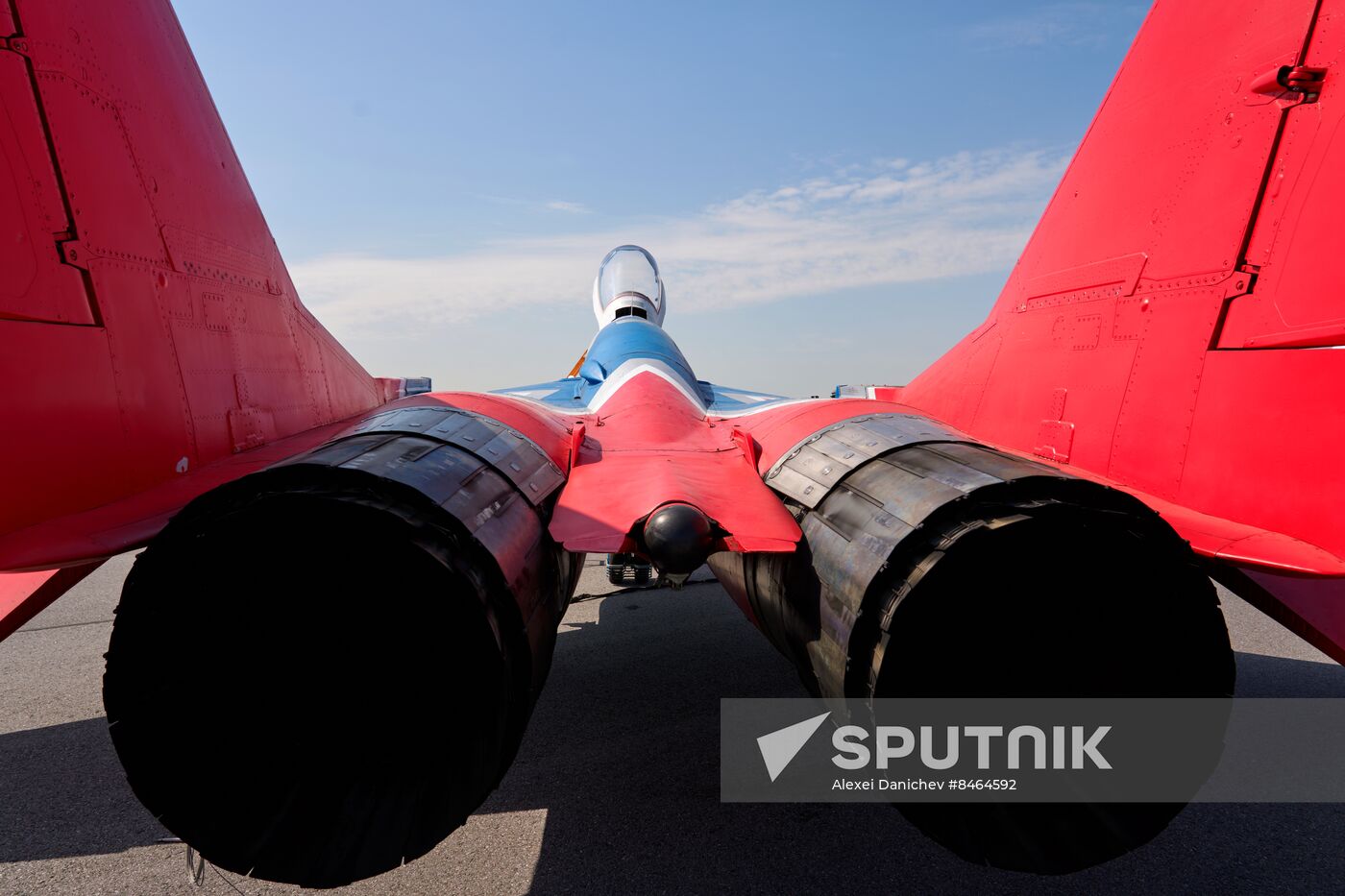 Russia Strizhi Aerobatic Team Training