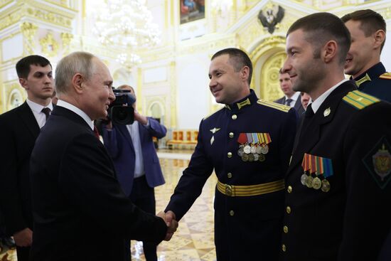 Russia Putin Higher Military Schools Graduates