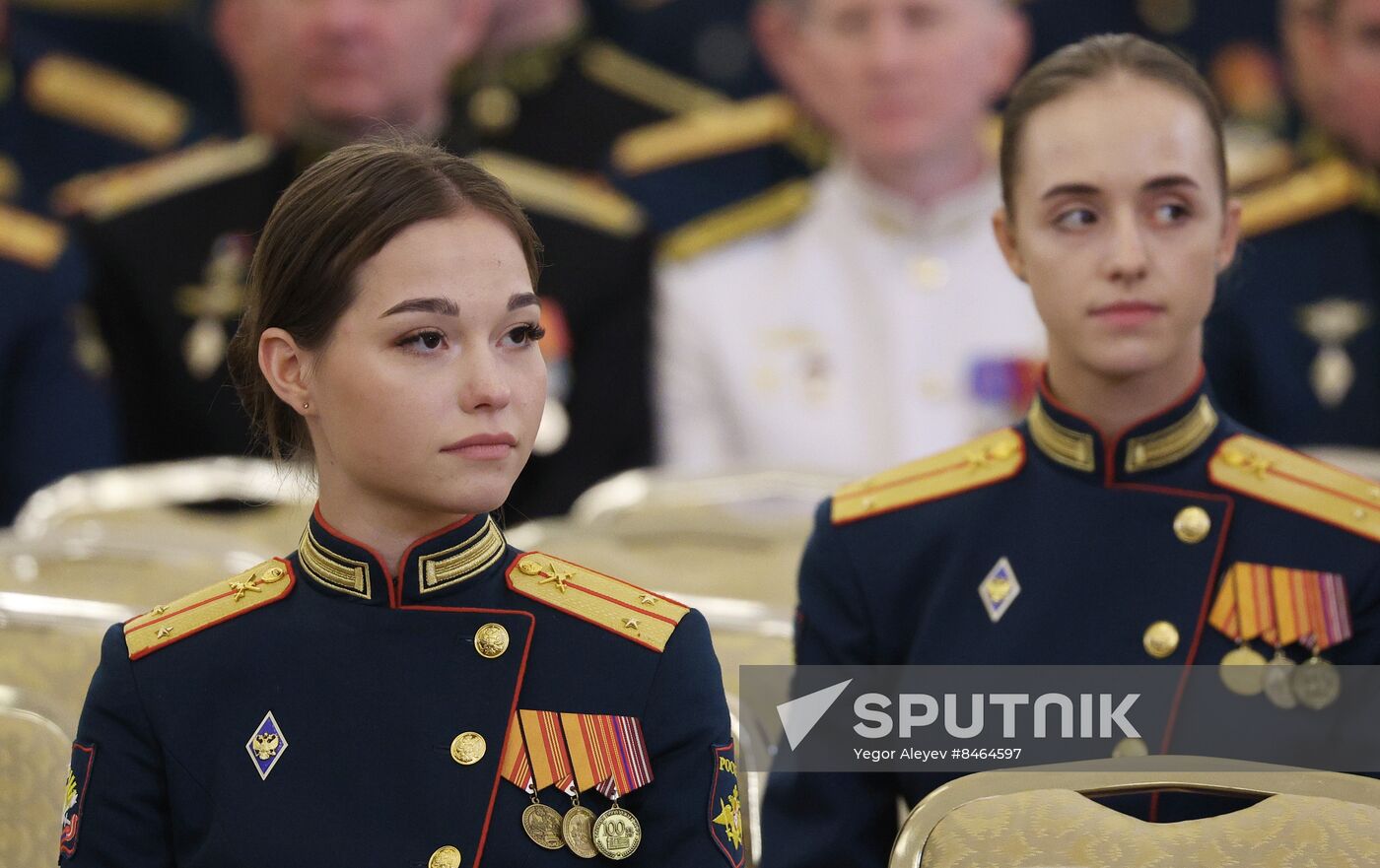 Russia Putin Higher Military Schools Graduates