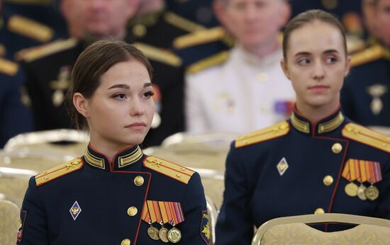 Russia Putin Higher Military Schools Graduates