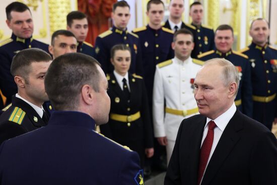 Russia Putin Higher Military Schools Graduates