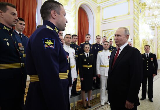 Russia Putin Higher Military Schools Graduates