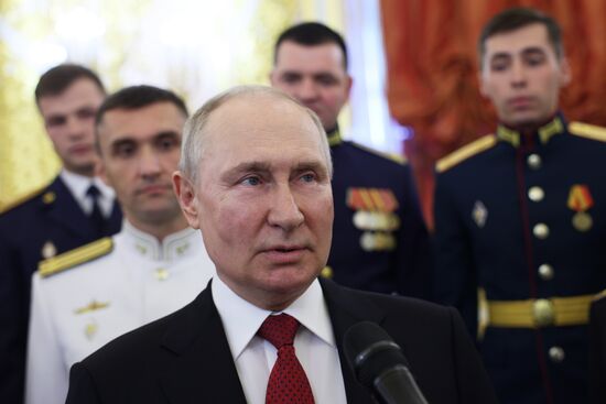 Russia Putin Higher Military Schools Graduates