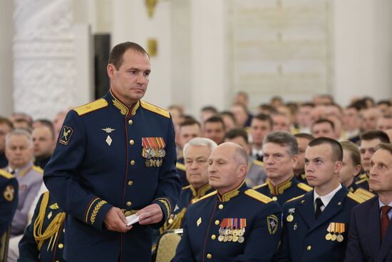 Russia Putin Higher Military Schools Graduates