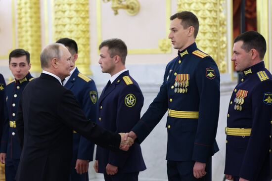 Russia Putin Higher Military Schools Graduates